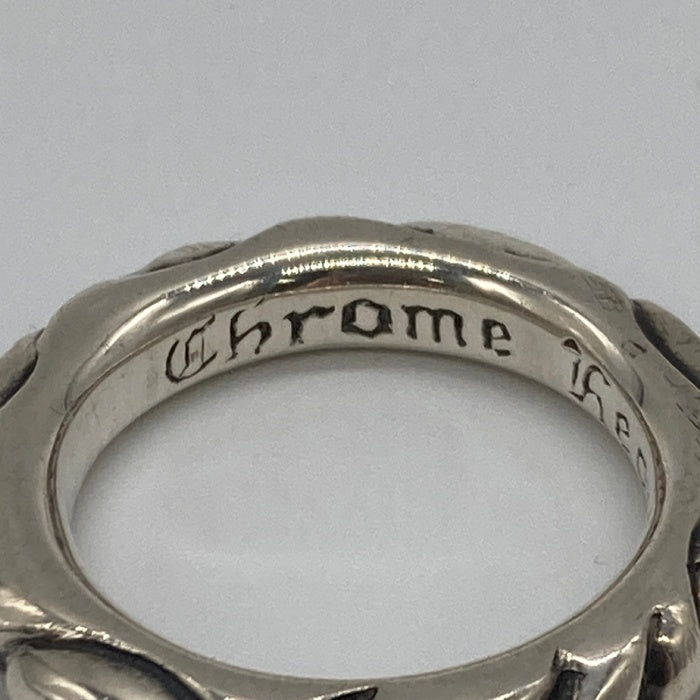 CHROME HEARTS クロムハーツ SCRL BAND スクロールバンドリング 約9.6g シルバー size15号 瑞穂店