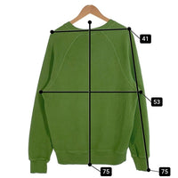 Lacoste ラコステ オーガニックコットン 鹿の子 クルーネックスウェットトレーナー グリーン SH2174 Size M 福生店