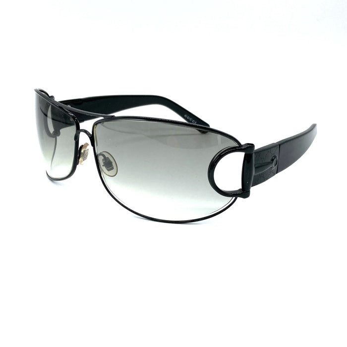 GUCCI グッチ GG2767 ホースビット GG柄 サングラス ブラック size70□12 120 瑞穂店
