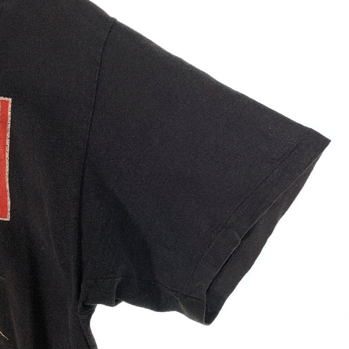 90's LED ZEPPELIN レッドツェッペリン 魔導士 プリントTシャツ ブラック 袖裾シングル Size L-XL 相当 福生店