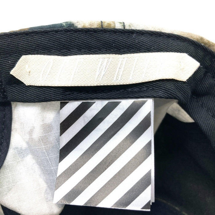 OFF-WHITE オフホワイト カモフラージュ キャップ 6パネル 並行品 瑞穂店