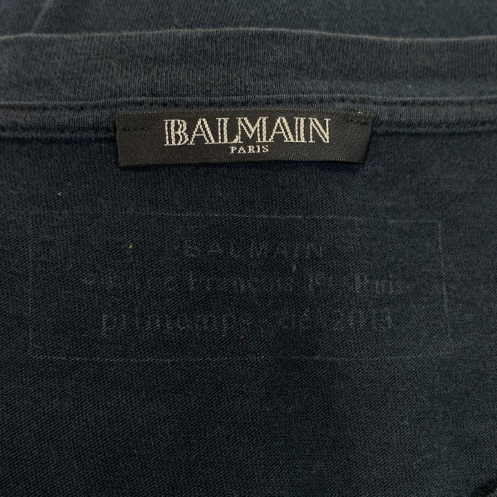 BALMAIN バルマン プリントTシャツ ブラック 象 Size L 福生店