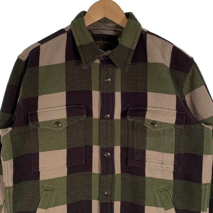 FILSON フィルソン BEARTOOTH CAMP JACKET ベアトゥースキャンプジャケット グリーン チェック 20172828 並行品 Size S-M 相当 福生店