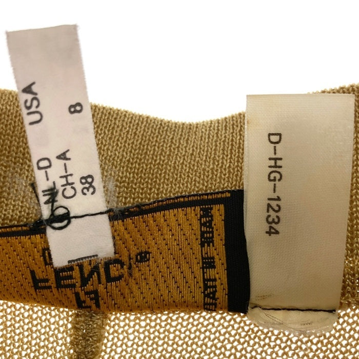 FENDI フェンディ レーヨン×ナイロン パンツ ヴィンテージ ベージュ size42 瑞穂店
