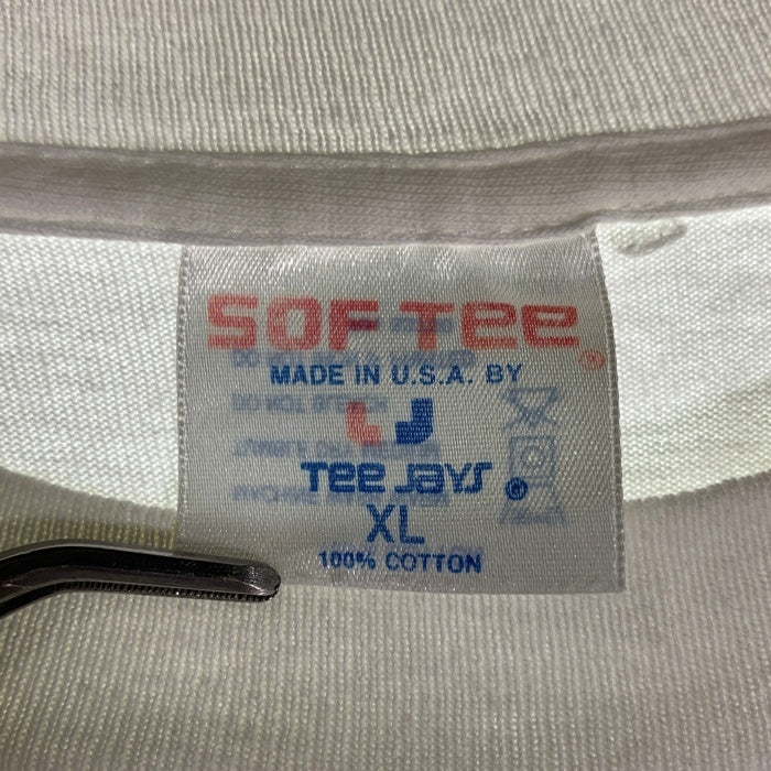80's 90's SOF TEE M.C.ESCHER エッシャー プリント 半袖 Tシャツ ホワイト USA製 Size XL 福生店