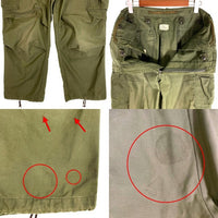 70’s  U.S.ARMY 米軍 M-65 ミリタリートラウザー カーゴパンツ 8415-00-782-2953 78年会計 オリーブ Size M-S 福生店
