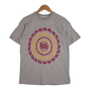 BOOTLEGGERS ブートレガース HOLY プリントTシャツ グレー カメ Size M 福生店