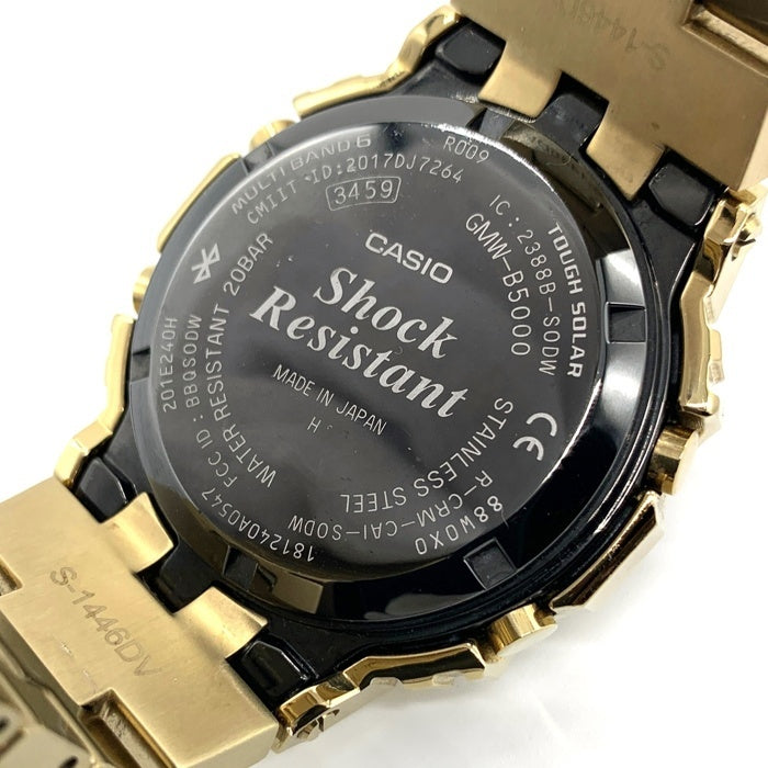 CASIO カシオ G-SHOCK GMW-B5000 TOUGH SOLAR タフソーラー フルメタル デジタル 腕時計 ゴールド 福生店