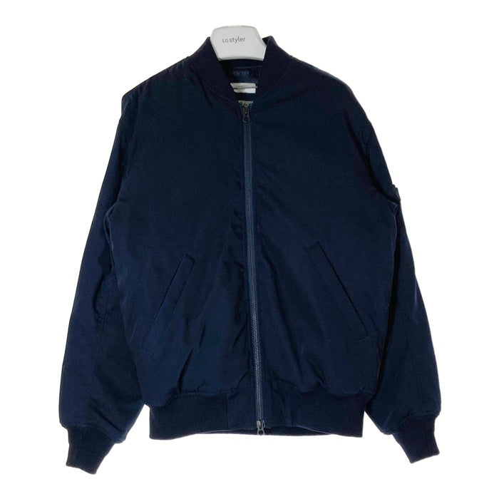 B&Y UNITED ARROWS ユナイテッドアローズ MA-1 フライトジャケット Thinsulate 中綿 ネイビー SizeL 瑞穂店