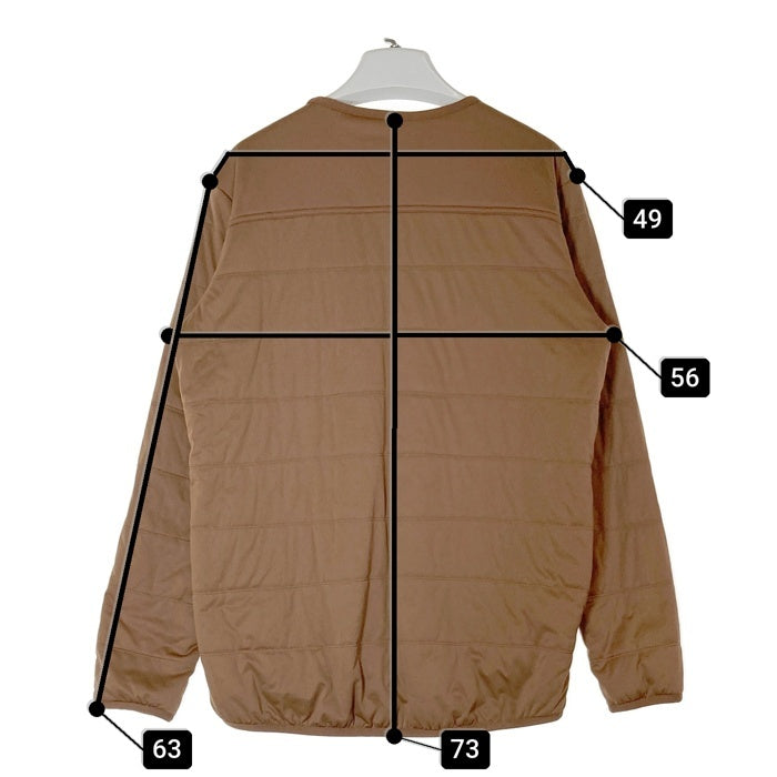 Snow Peak スノーピーク SW-18AU009 フレキシブルインサレーションプルオーバー ブラウン sizeM 瑞穂店