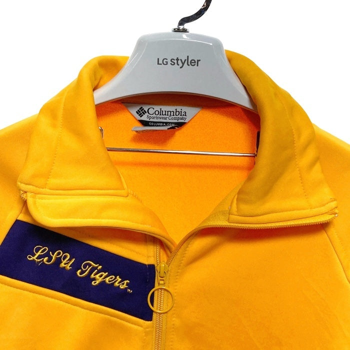 Columbia LSU TIGERS トラックジャケット イエローxパープル sizeL 瑞穂店