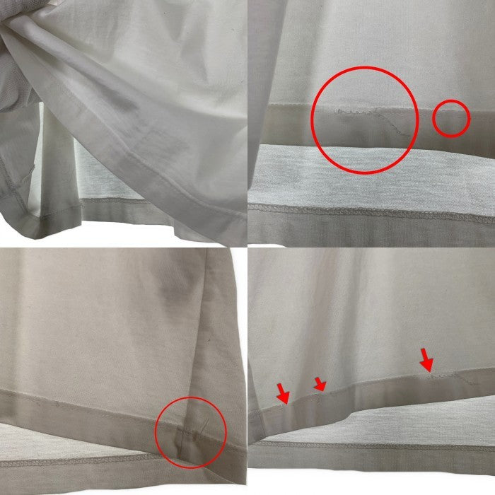 Maison Margiela メゾンマルジェラ 17AW スプレープリント Tシャツ ホワイト S30GC0620 Size 54 福生店