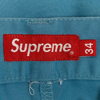 SUPREME シュプリーム Work Pants チノ ワークパンツ ライトブルー 水色 ワングラム Size 34 福生店