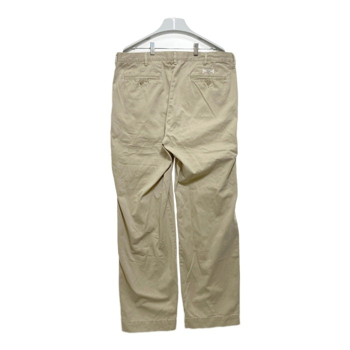 Polo by Ralph Lauren ポロラルフローレン ポロチノ トラウザーパンツ ベージュ Size 36×32 瑞穂店