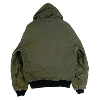 80-90's Carhartt カーハート Active Jacket アクティブジャケット ダック モスグリーン JR104 Size M 福生店