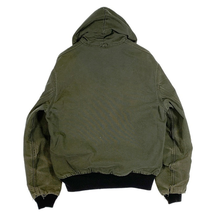 80-90's Carhartt カーハート Active Jacket アクティブジャケット ダック モスグリーン JR104 Size M 福生店