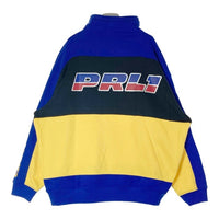 POLO RALPH LAUREN ポロ ラルフローレン POLO RACING FUNNEL NECK SWEAT RL-92 スウェット プルオーバー イエロー sizeXL 瑞穂店