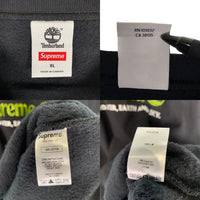 SUPREME シュプリーム 20SS Timberland ティンバーランド Crewneck クルーネックスウェットトレーナー ブラック Size XL 福生店