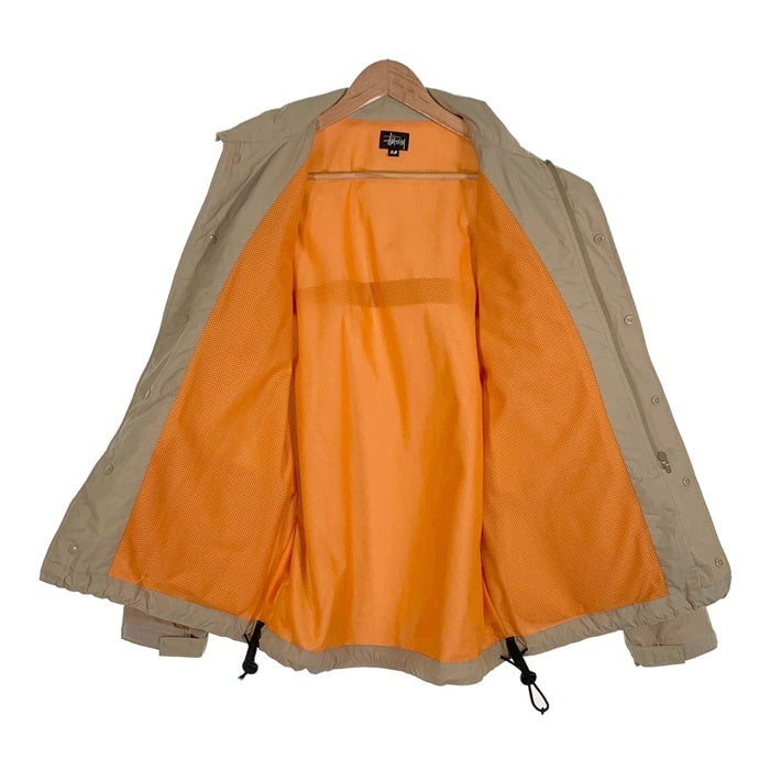 STUSSY ステューシー ナイロン リップストップ フィールドジャケット ベージュ オールド Size M 福生店