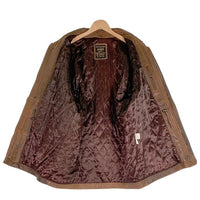 RESERVATION TICKET リザベーションチケット レザージャケット ブラウン 73405 Size L 福生店