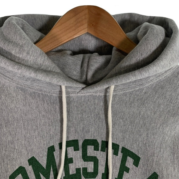WAREHOUSE ウエアハウス Lot484 HOMESTEAD リバースウィーブ スウェットパーカー グレー Size M 福生店