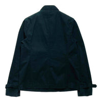 MARGARET HOWELL マーガレットハウエル ノーカラーハーフトレンチコート ネイビーsize1 瑞穂店