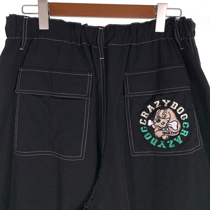 GALFY ガルフィー カラフルパンツ ナイロン カーゴパンツ ブラック 122009 Size XL 福生店