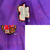 90's 00's NIKE ナイキ Vince Carter ヴィンス カーター NBA 半袖 Tシャツ パープル USA製 Size XXL 福生店