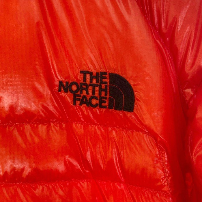 THE NORTH FACE ノースフェイス ND18174 LIGHT HEAT JACKET ライト ヒート ダウン ジャケット オレンジ sizeXL 瑞穂店