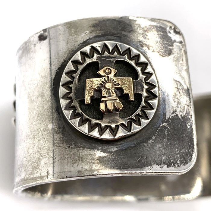 ARIZONA FREEDOM アリゾナフリーダム 頭金イーグル 30mm K18 シルバーバングル サンダーバード 太陽神 日本製 福生店