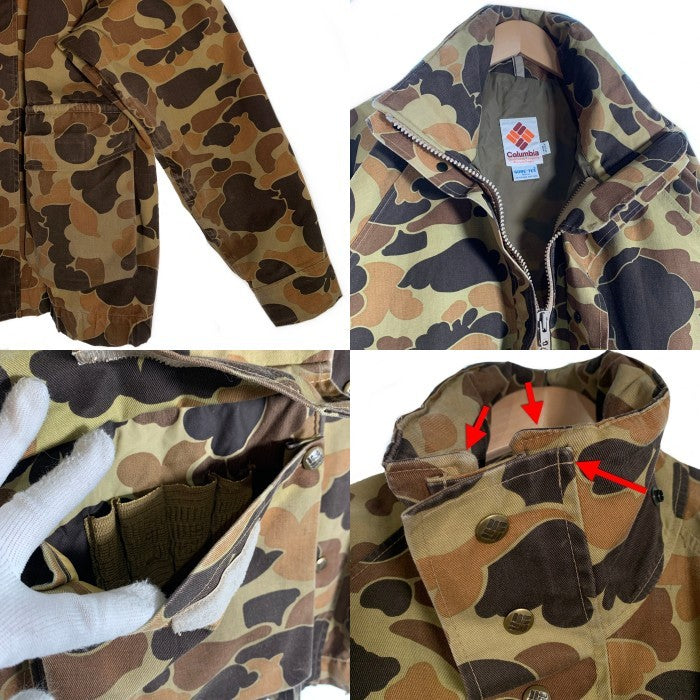 70's 80's Columbia コロンビア GORE-TEX ゴアテックス ダック マウンテンジャケット ハンターカモ USA製 Size L 福生店