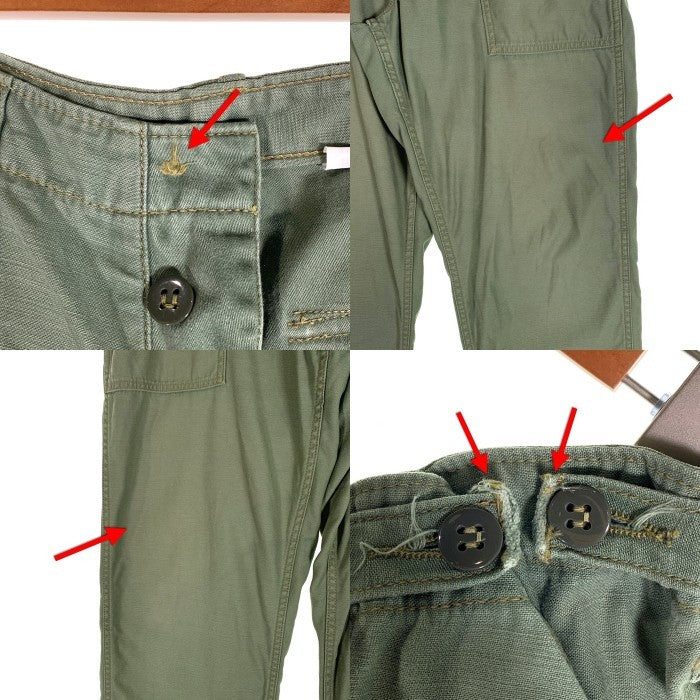 THE REAL McCOY'S ザ リアルマッコイズ ベイカーパンツ オリーブ DSA-1-1123-63-C Size M 福生店