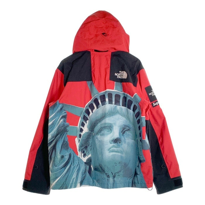 SUPREME シュプリーム 19AW THE NORTH FACE ノースフェイス Statue Of Liberty Mountain Jacket マウンテンジャケット レッド 自由の女神 NP619021 Size L 福生店