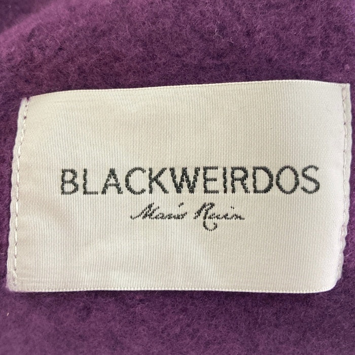 BLACKWEIRDOS ブラックウィドウ 22AW-SW02 リバーシブル スウェットパンツ パープル sizeL 瑞穂店
