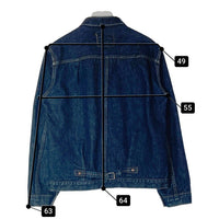 TCB JEANS ティーシービージーンズ 40's 大戦 デニムジャケット Tバック インディゴ Size42 瑞穂店