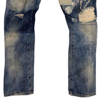 DSQUARED2 ディースクエアード TIDY BIKER JEAN ダメージ加工 テーパードデニムパンツ インディゴ S71LA0781 Size 44 福生店