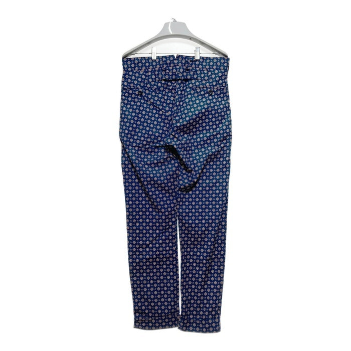 ENGINEERED GARMENTS エンジニアードガーメンツ 小紋柄 シンチバック ロングパンツ ネイビー size30 瑞穂店