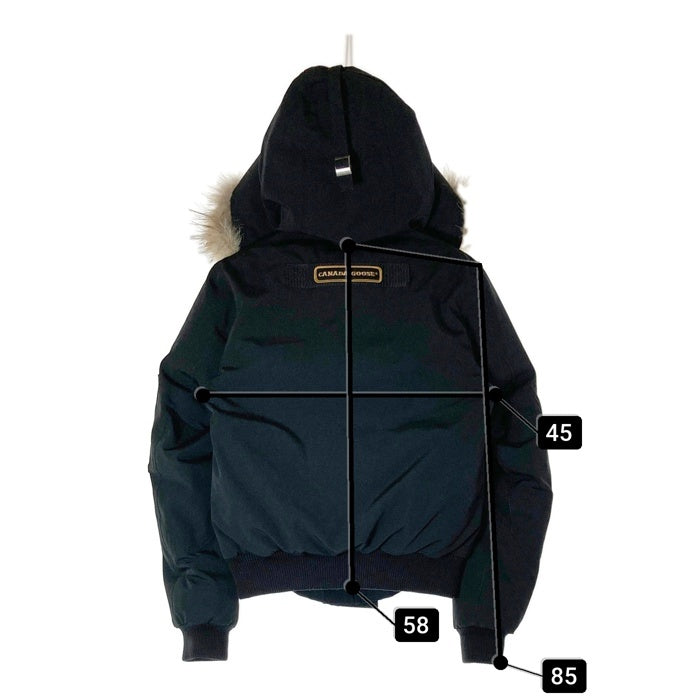 CANADA GOOSE カナダグース 7958JM R LABRADOR ラブラドール ファーフード付き ダウンジャケット ブラック sizeXS 瑞穂店