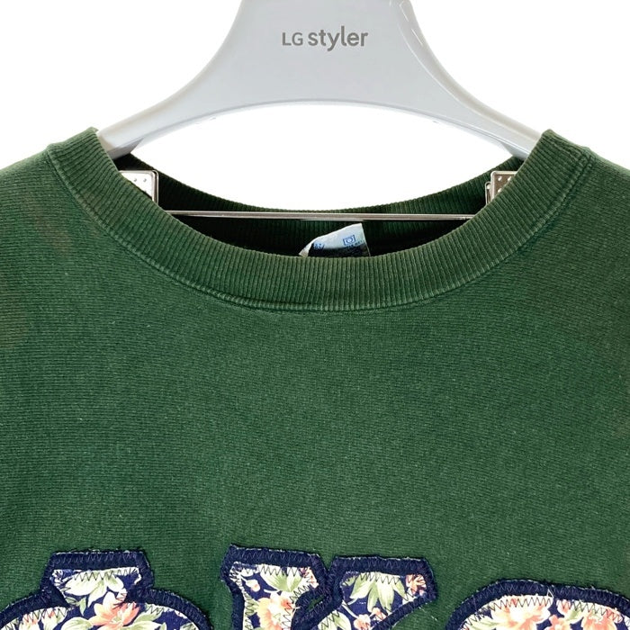 Champion チャンピオン 刺繍タグ USA製 リバースウィーブ PHI KAPPA THETA  フラタニティ 目無し スウェットトレーナー グリーン sizeL 瑞穂店