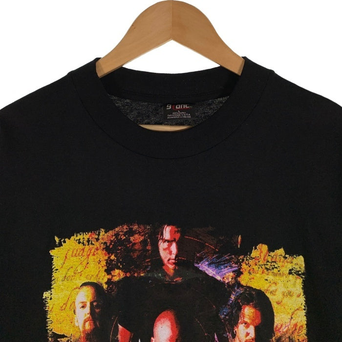 00's DISTURBED ディスターブド madness is the gift プリントTシャツ ブラック 2000コピーライト giant Size L 福生店