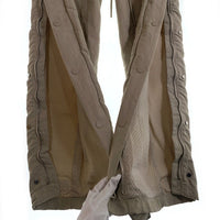 NIKE ナイキ Fear Of God フィアオブゴッド NBA Warm Up Pants サイドスナップイージー ウォームアップパンツ ベージュ CU4684-271 Size XS 福生店