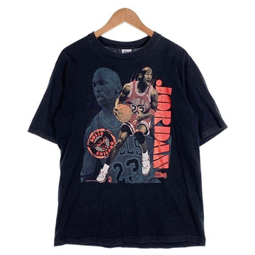 90`s MICHAEL JORDAN マイケルジョーダン プリントTシャツ ブラック AJ4 SALEM Size L 福生店