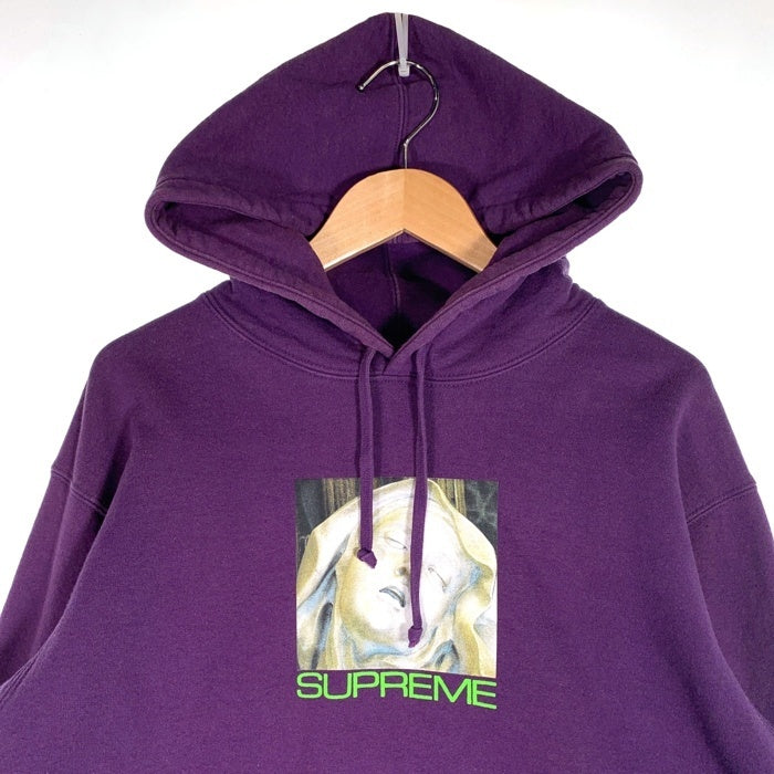 SUPREME シュプリーム 21AW Ecstacy Hooded Sweatshirt エクスタシー プリントプルオーバースウェットパーカー フーディー パープル Size S 福生店