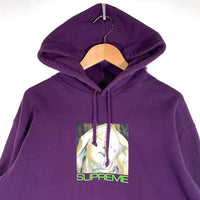 SUPREME シュプリーム 21AW Ecstacy Hooded Sweatshirt エクスタシー プリントプルオーバースウェットパーカー フーディー パープル Size S 福生店