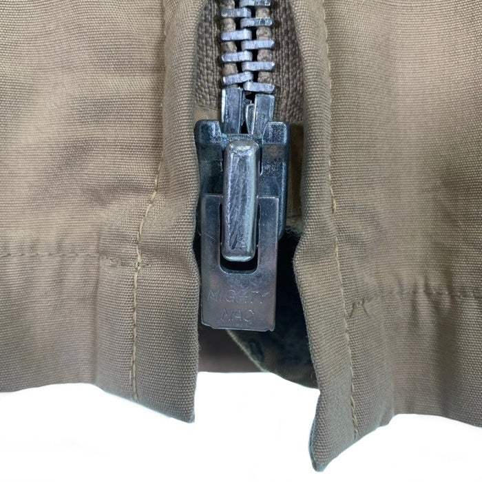 70-80`s Mighty Mac マイティーマック ジップアップジャケット ボアライナー ベージュ USA製 Size 44 福生店