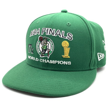 New Era ニューエラ 9FIFTY ボストン・セルティックス NBA FINAL CHAMPIONS スナップバックキャップ グリーン 福生店