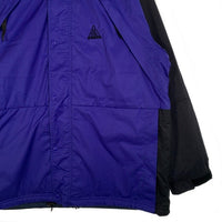 90's~ NIKE ナイキ ナイロン ジップアップジャケット ネイビー 中綿 H60207PAS マレーシア製 Size L 福生店