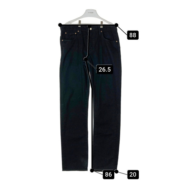 Levi's リーバイス 00505-70 日本製 ブラックデニムパンツ ブラック size33 瑞穂店