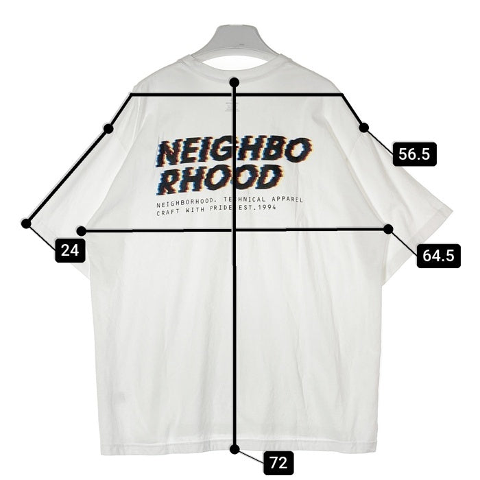 NEIGHBORHOOD ネイバーフッド NH TEE SS-20 Tシャツ ホワイト sizeXL 瑞穂店