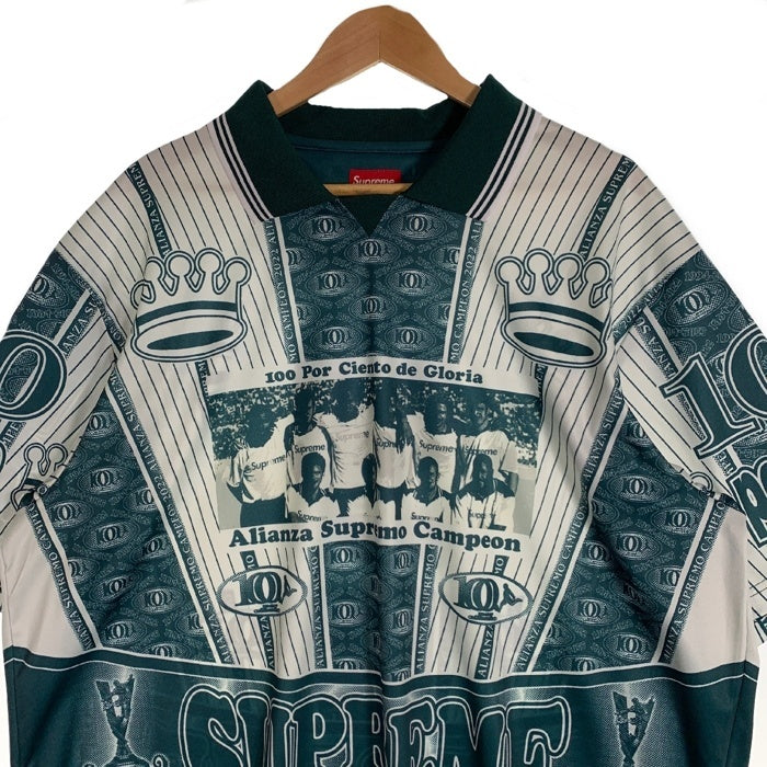 SUPREME シュプリーム 22AW Por Ciento Soccer Jersey ポルシエント サッカージャージ グリーン Size XXL 福生店